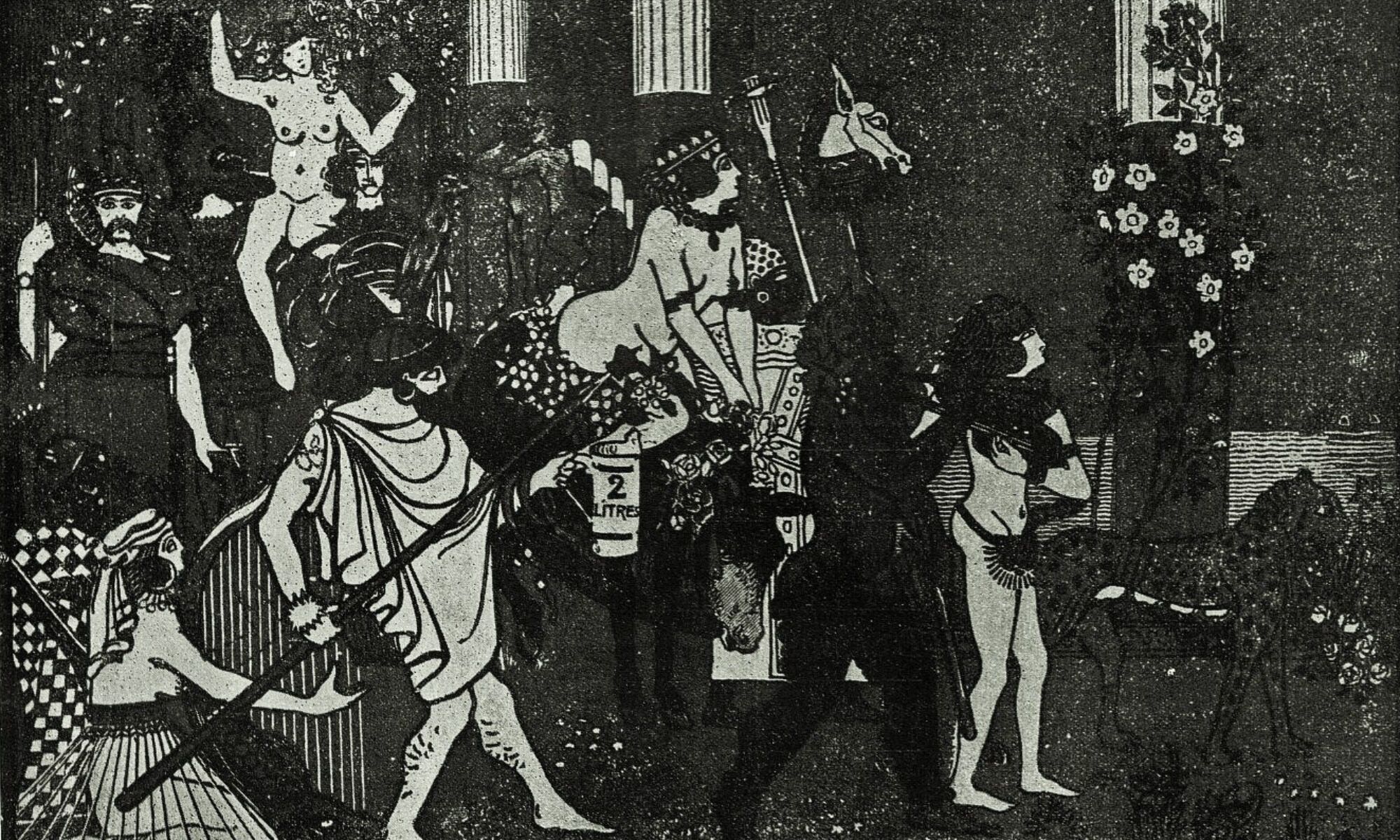 Zaproszenie na Bal des Quat’z’Arts, 1907.