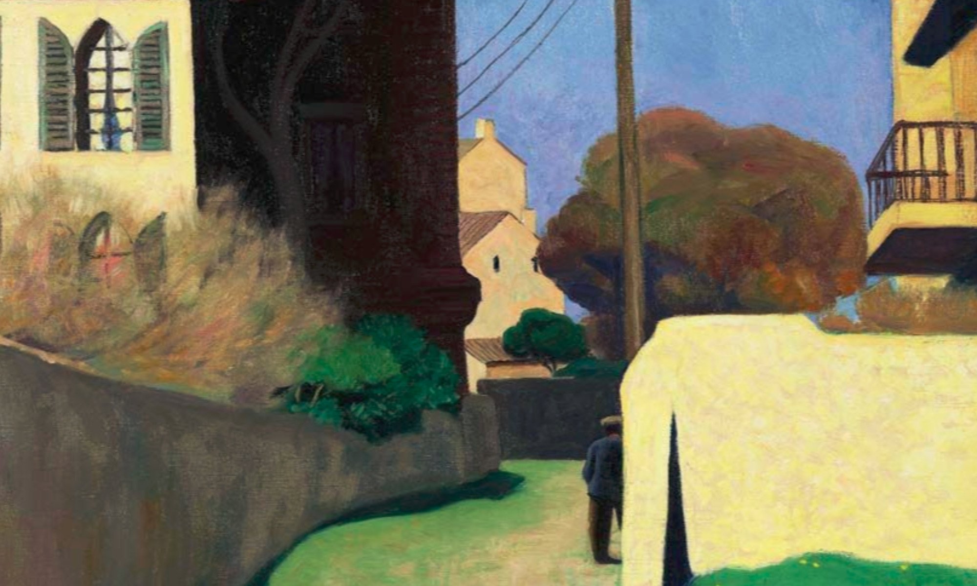 Droga w Mourillonie, Félix Vallotton, 1925.