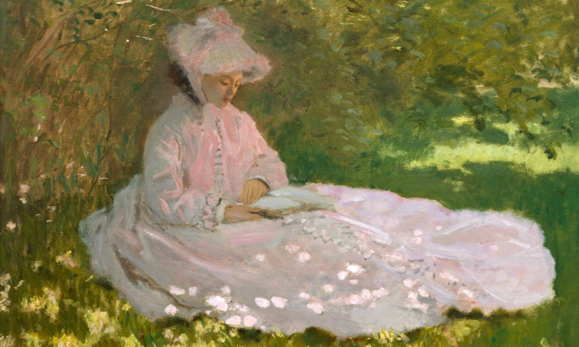 Czytelniczka, Claude Monet, 1872.