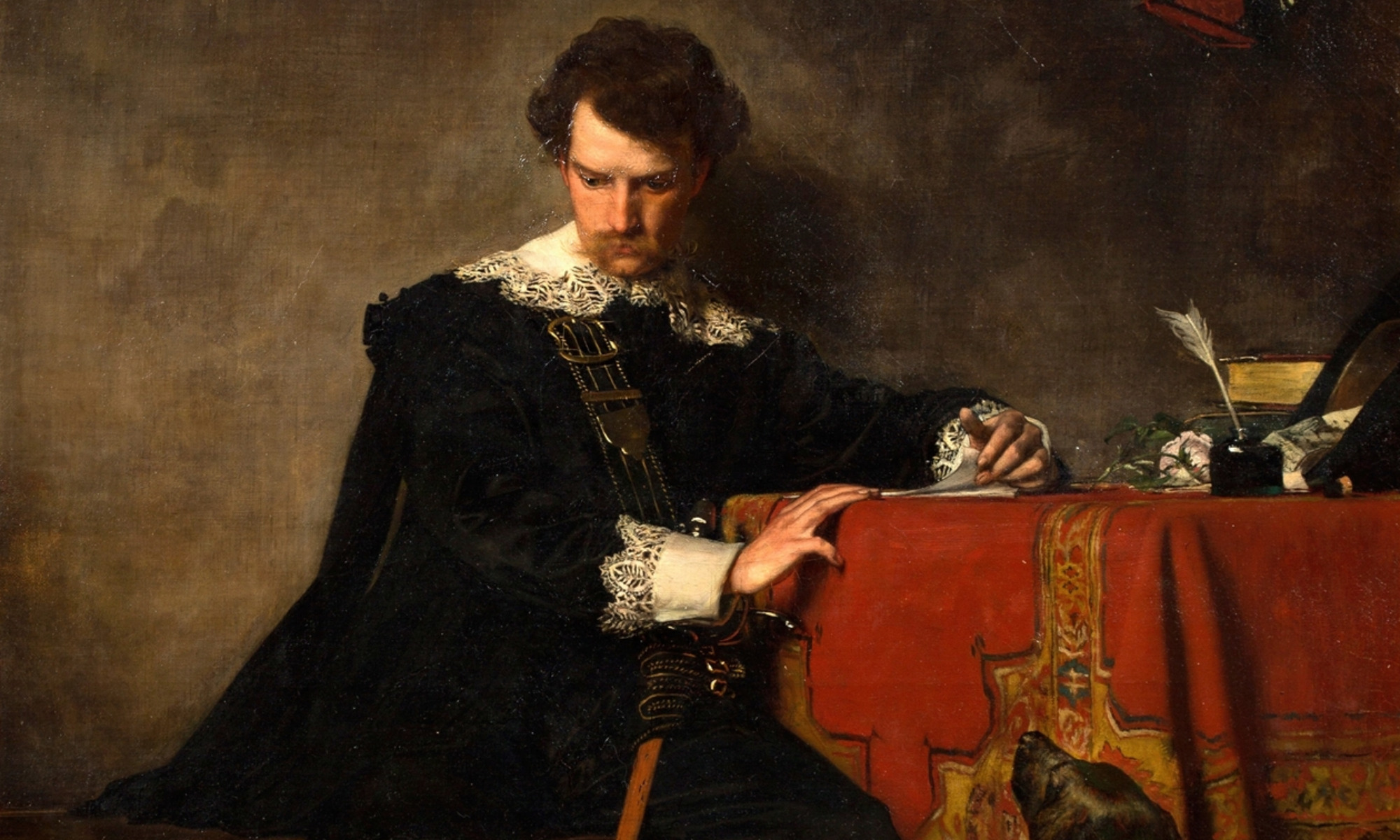 Lettre d’amour, Władysław Czachórski, 1880.