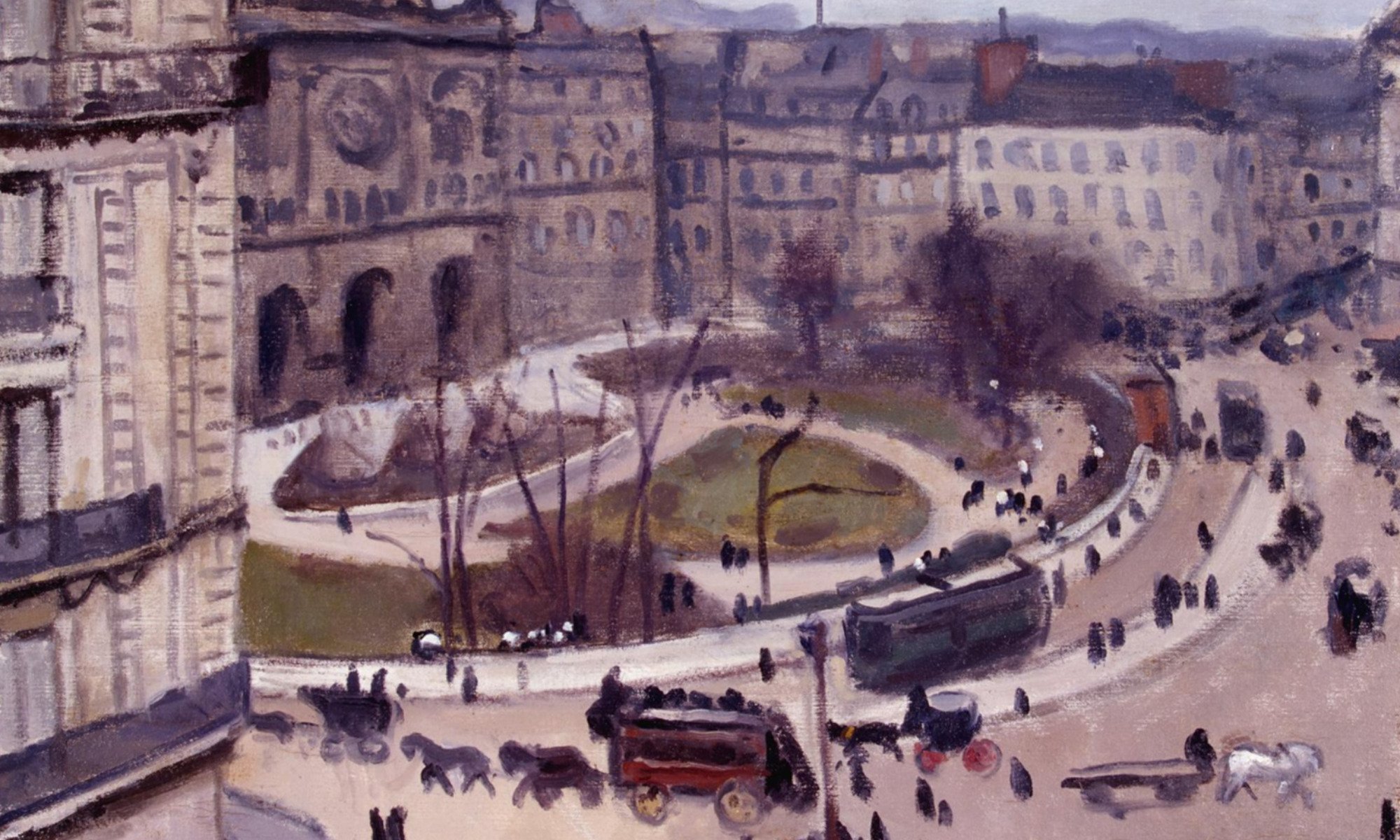 Plac Świętej Trójcy w Paryżu, Albert Marquet, 1911.