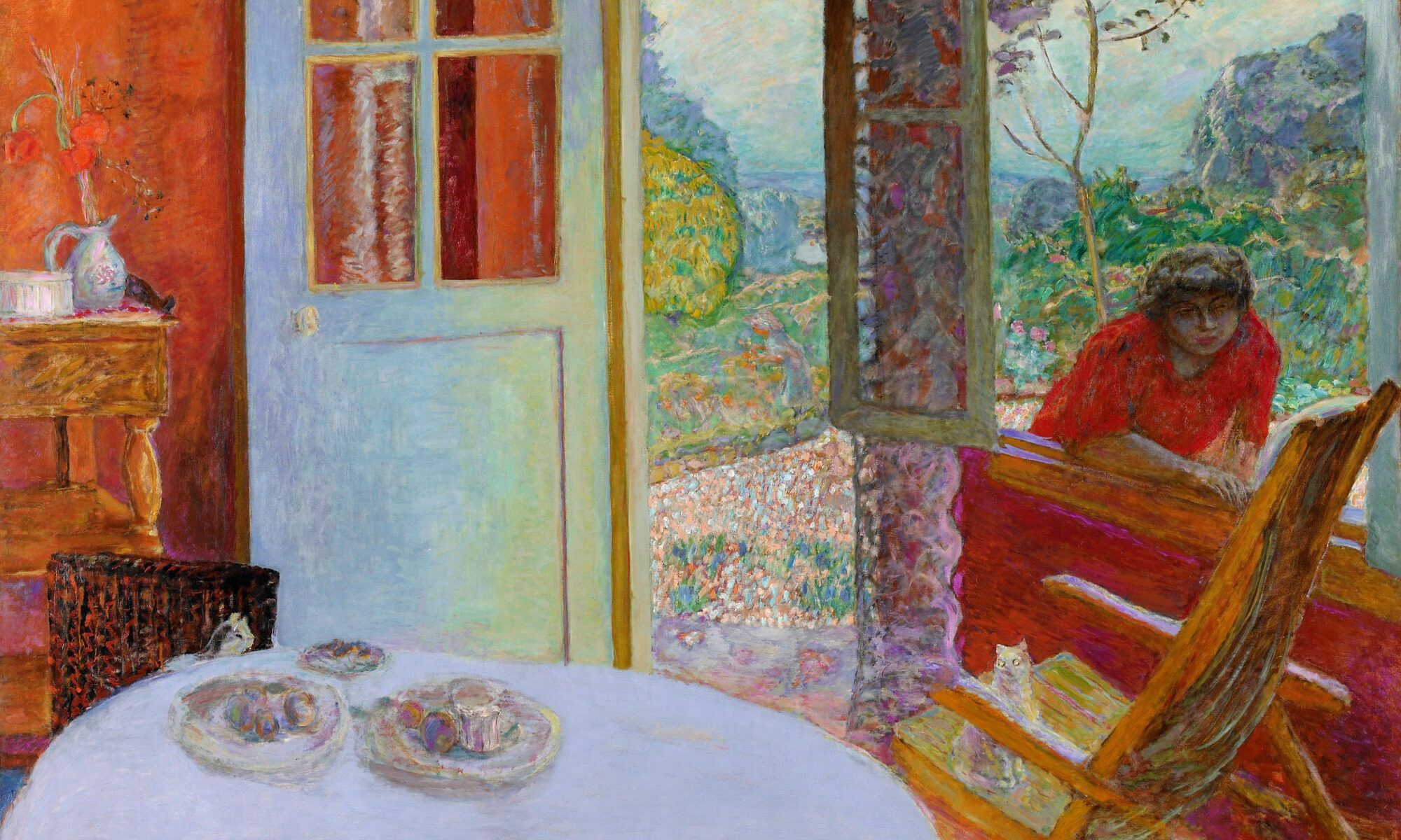 Jadalnia na wsi, Pierre Bonnard, 1934-1935.